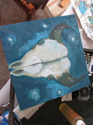 Morning Painting Session - Caught on Video