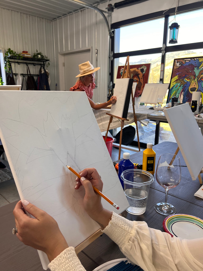 Paint + Sip and Classes