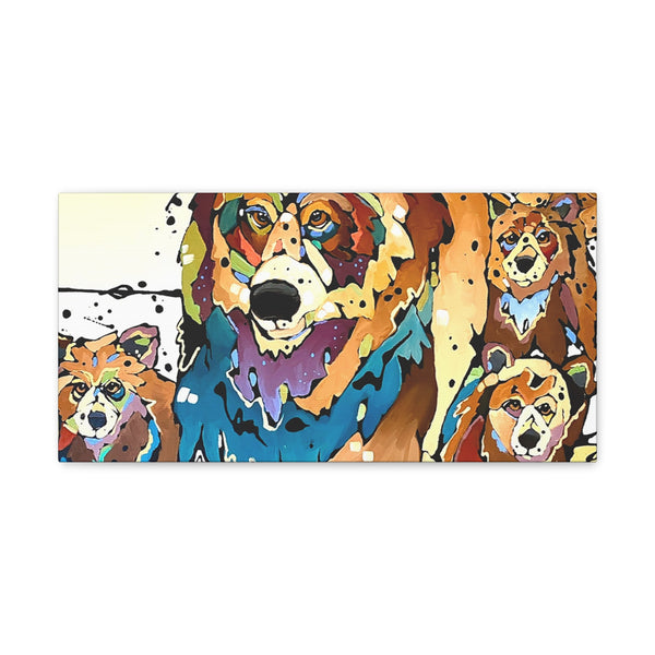 Grizzly Bear 399 Canvas Print