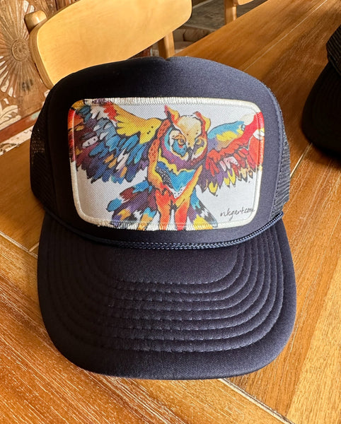 Owl Trucker Hats