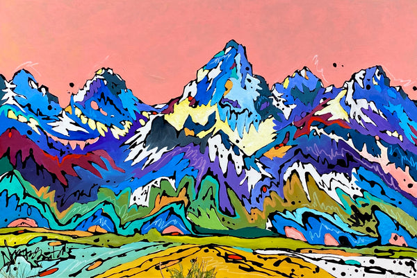 Dusk - Grand Tetons